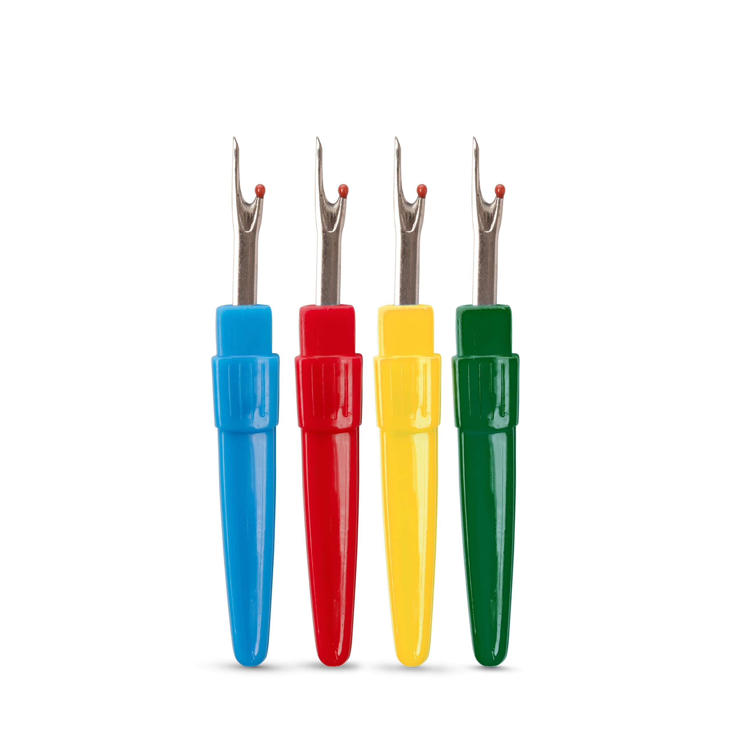 Realm 4 Pieces Seam Rippers Sewing Stitch Thread Unpicker for Quick Unpicker