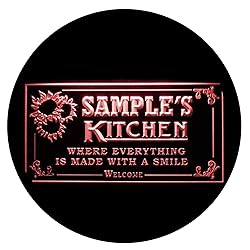 ADVPRO Name Personalized Custom Kitchen Welcome