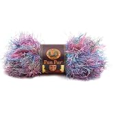 Lion Brand Yarn 320-208A Fun Fur Yarn, Tropical