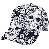 Pastel Cornflowers Floral Baseball Cap Dad Hats All-Over Print Fashion Accessory 100% Polyester Adjusts to Fit Most