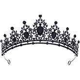 Princess Tiara and Crown for Women Wedding Tiaras for Bridal Tiaras and Crystal Crowns Rhinestone Headband Metal Hair Accessories for Costume Birthday Party Prom