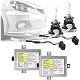 W3T19371 2PCS Xenon HID Headlight Ballast with Igniter & D2S Bulb Replacement for with 2002-2005 Acura TL TSX and TL Type-S, Honda S2000, Mazda 3 Replaces W3T10471, W3T14371
