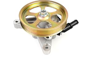 Edicapo Power Steering Pump with Pulley Compatible with Acura MDX 3.5L 3.7L & Honda Pilot 3.5L 2005-2008 & Odyssey 3.5L 2005-2010