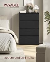 VASAGLE KAILYN Chest of Drawers 4 Drawers 60.2 x 40.4 x 97.4 cm view 2