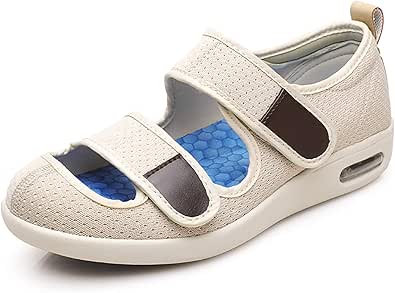 Amazon.com | Goodant Womens Sandals for Diabetic Edema bunions Swollen Feet Comfortable Mesh 