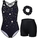 beautyin Gymnastics Leotards for Girls Dance Unitards Shorts Outfits Activewear