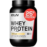 BARE PERFORMANCE NUTRITION, BPN Whey Protein + Casein Protein Powder Blend, Vanilla, 25g Protein per Serving Supports Lean Muscle Recovery, 27 Servings, Third Party Tested