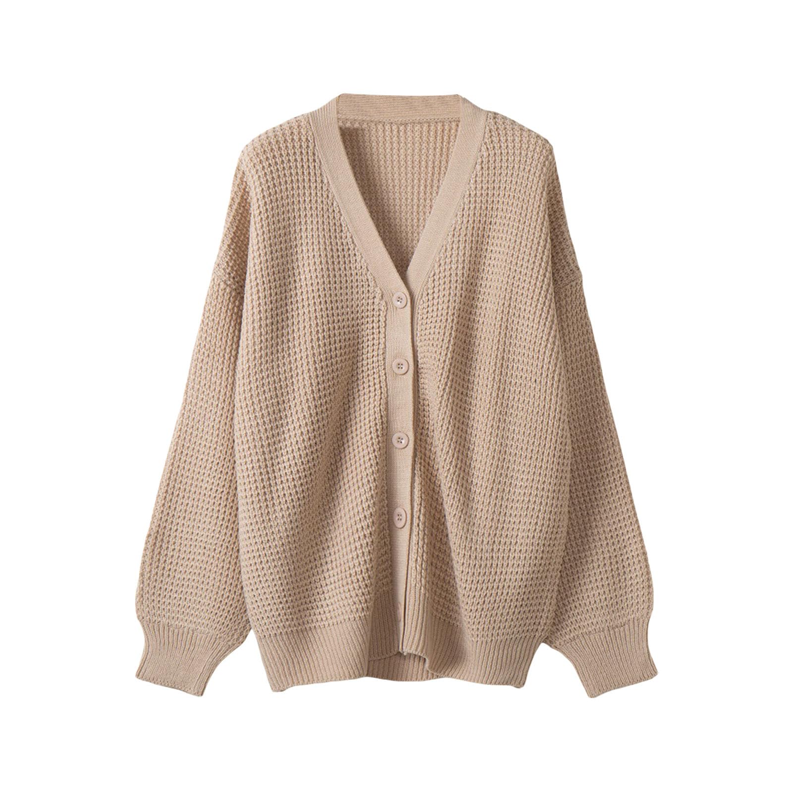 ADJHDFH Fall Sweaters Womens Lightweight Cardigan