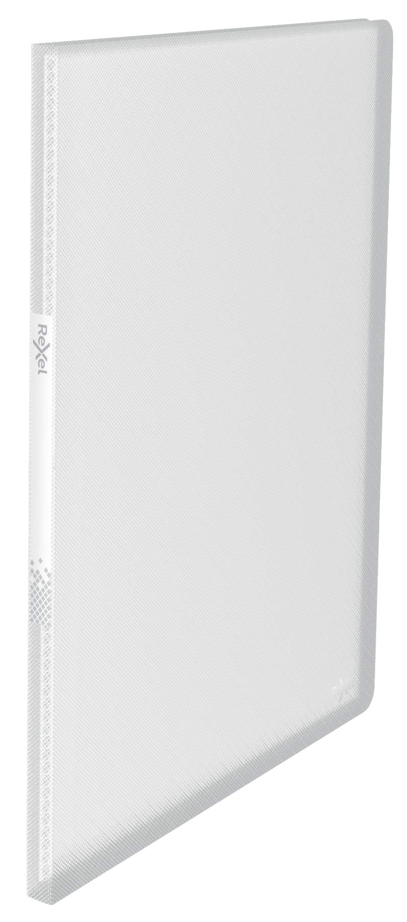 Rexel Choices, 2115660, Translucent Display Book, A4, 40 Pockets, 80 Sheet Capacity, White