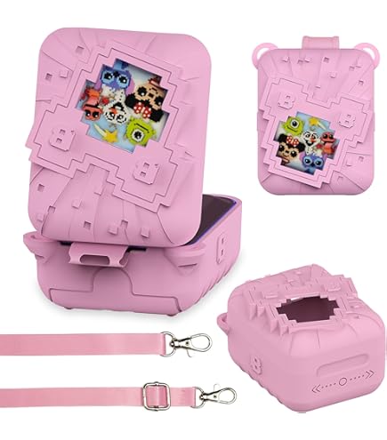 Starnearby Étui De Transport Pour Bitzees Interactive Digital Pet, Étui Protection Bitzees Avec Étui En Silicone Pour Animal Digital 3D, Boite De Rangement Bitzees Animaux Virtuel