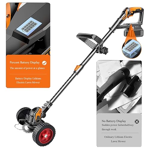 Electric Weed Eater Battery Operated Weed Wacker, String Trimmers