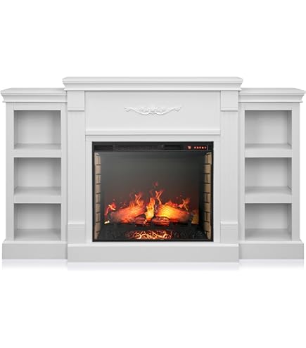 Amazon.com: SEI Furniture Tennyson Electric Bookcases