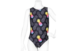 Destira Gymnastic Leotard for Girls, Super Soft Stretch Tank Style Outfit with Matching Scrunchie, Ultimate Comfort and Style