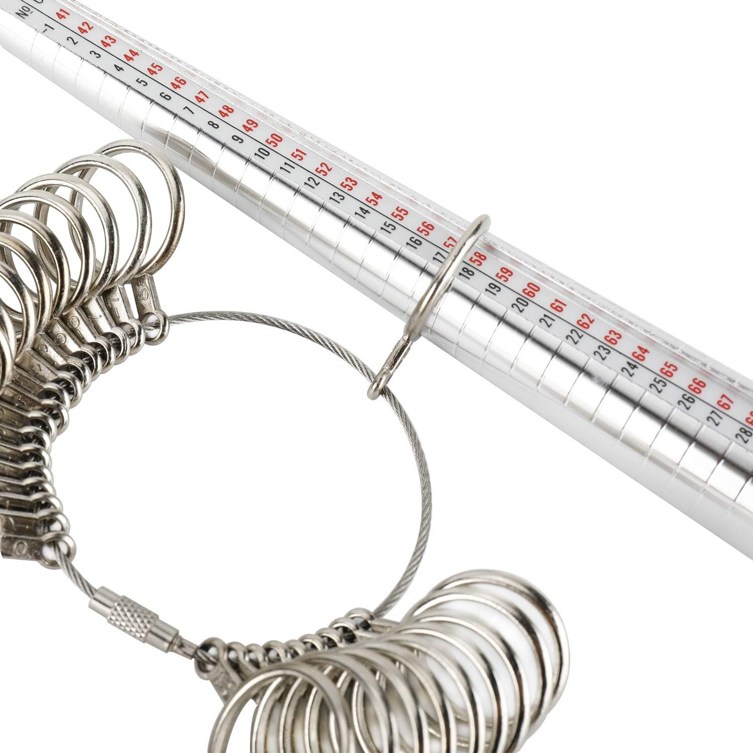 Ring Sizer Tool 4 in 1 Circle Models Jewelry Making Measuring Jewelry