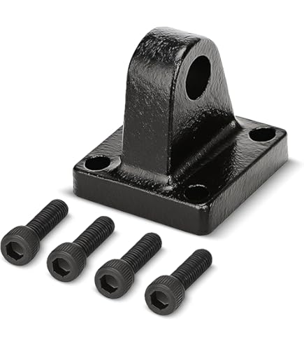 Amazon.com: Baomain Foot Flange Mount Bracket, CB-63 Double-Ear