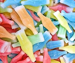 SweetGourmet Wax Candy Bottles with Drink