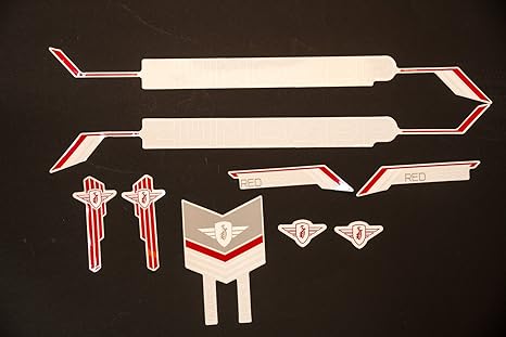 Zündapp Fahrrad Dekor Satz Aufkleber Rahmen Schriftzug Sticker Zündapp Frame Decal