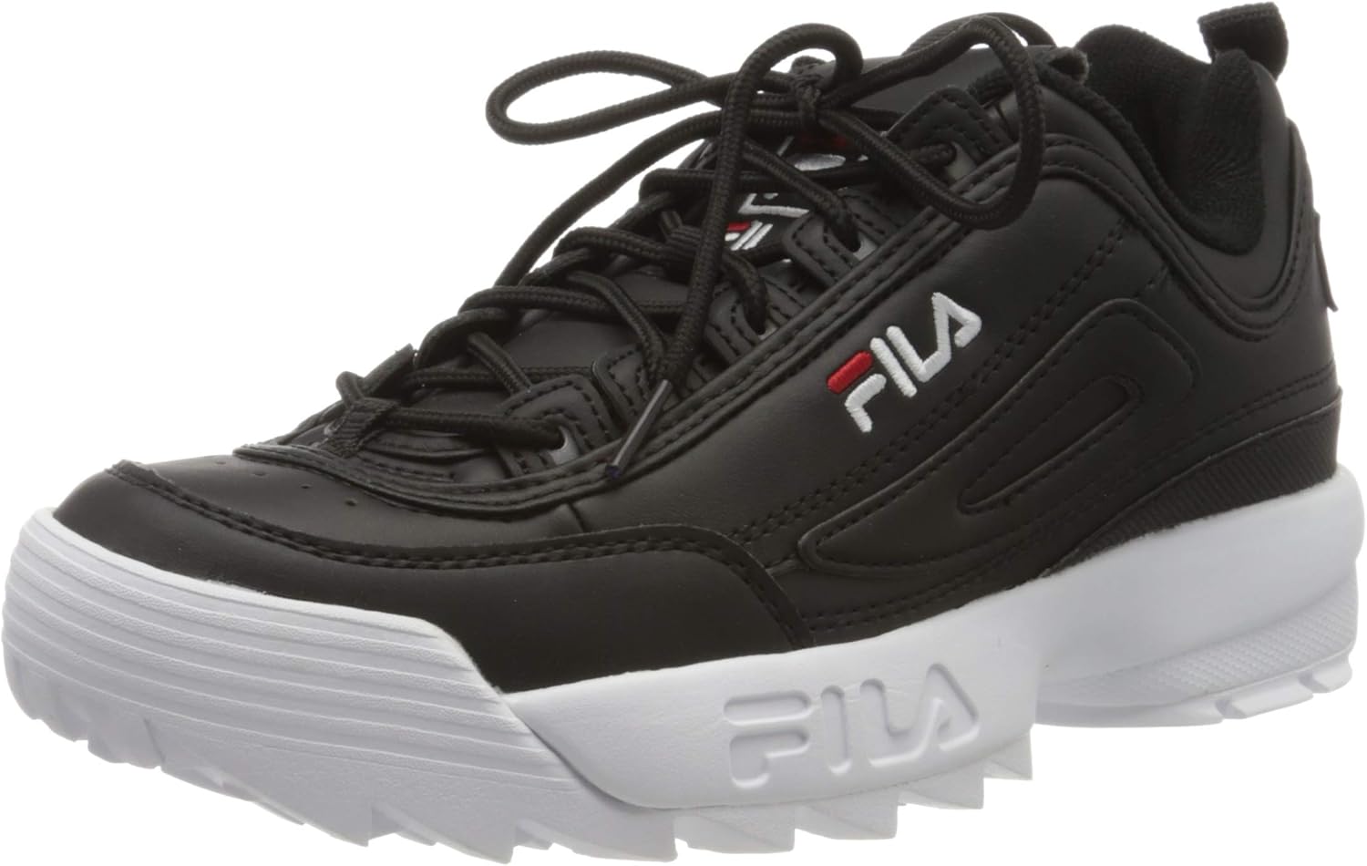 fila black shoes for men
