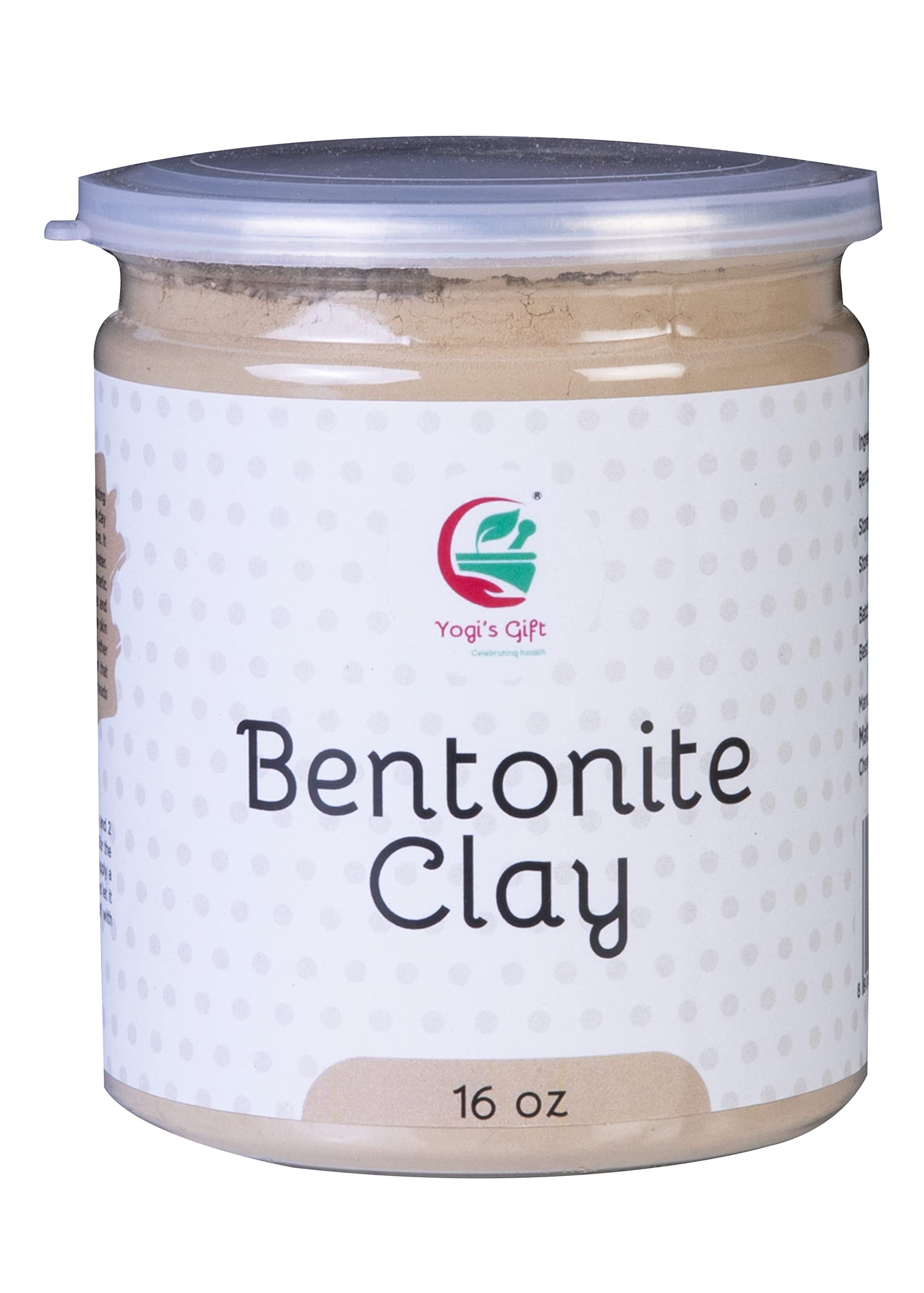 Bentonite Clay Powder 450gram | 100% Pure Clay For Face Mask & Soap Making | By Yogi's Gift®