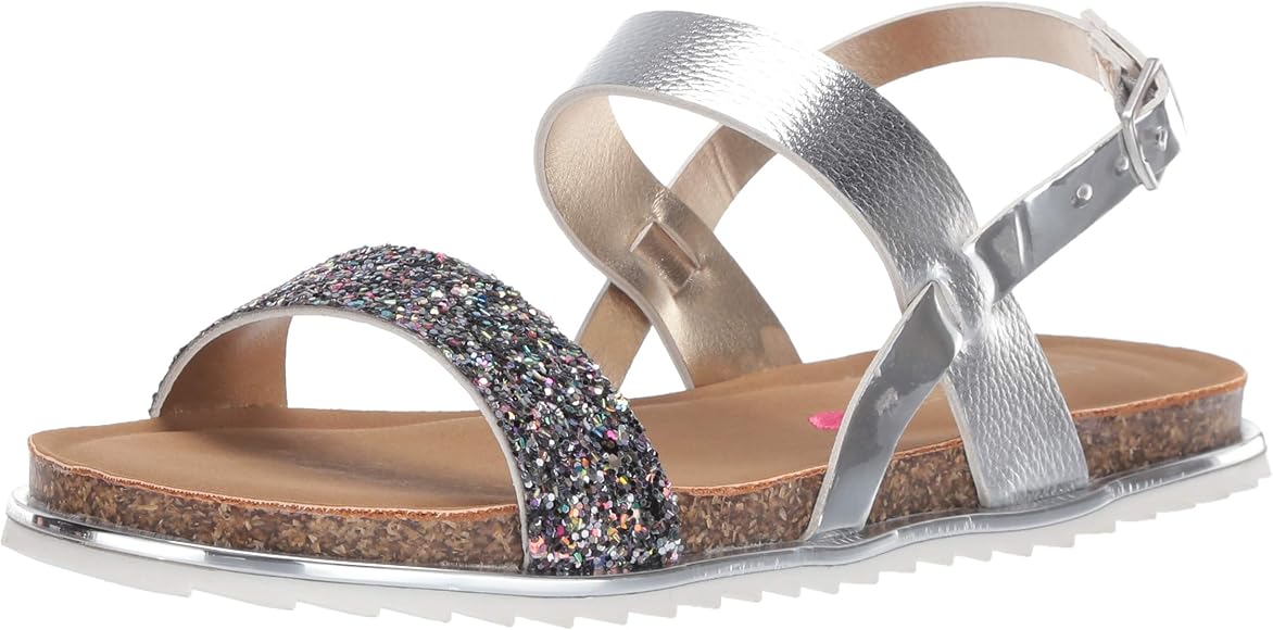steve madden sandals silver