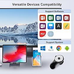 SANWA 3 in 1 Bluetooth Finger Ring Mouse, Wireless
