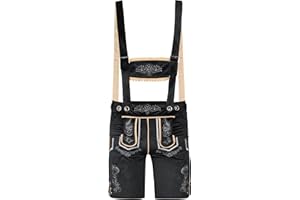 Regenboog Lederhosen Men, Bavarian Oktoberfest Costume Men,Oktoberfest Traditional Costume,Brown