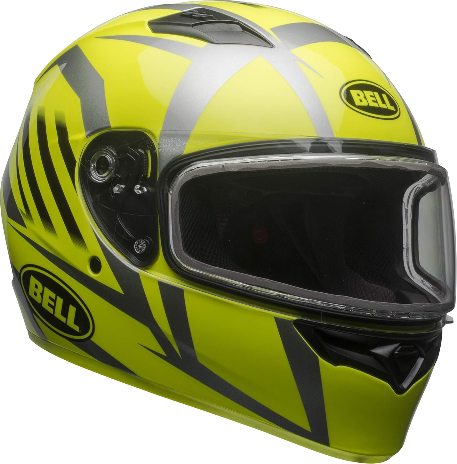 BELL Qualifier Snow Dual Shield Helmet (Yellow Titanium