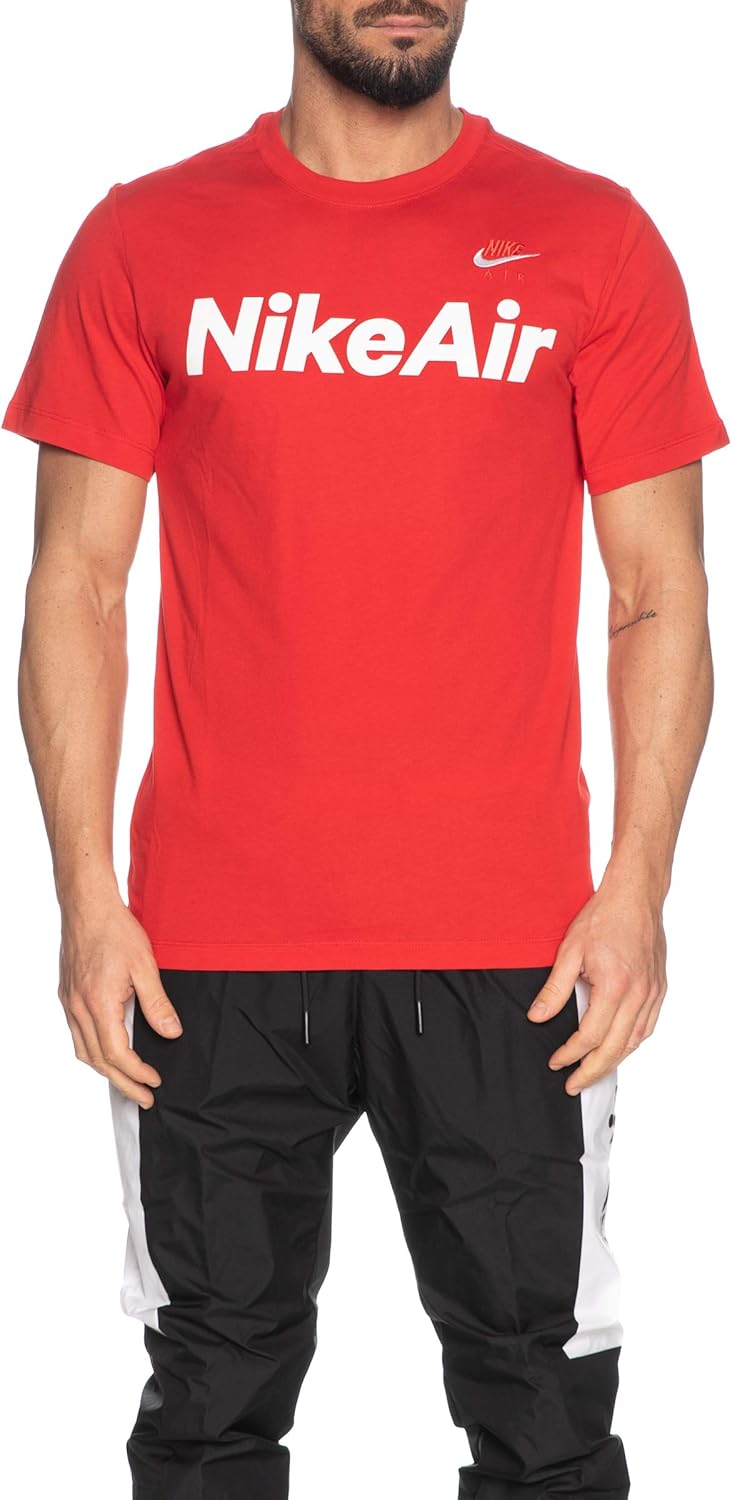 nike air t shirt red