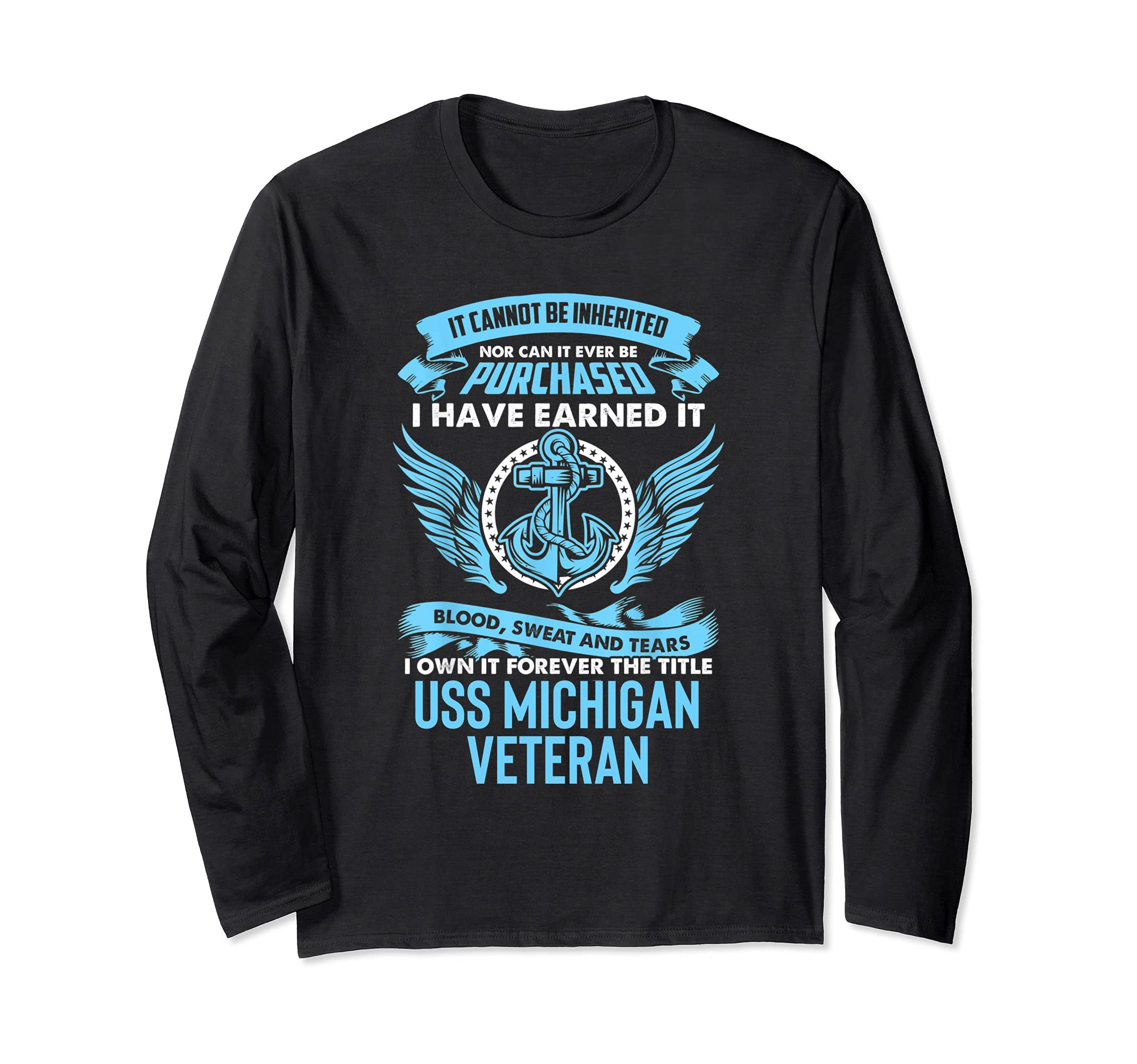 USS Michigan SSGN-727 Submarine Long Sleeve T-Shirt