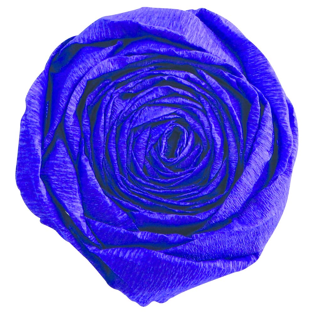 Clairefontaine 903011C Pack of 10 Sheets of Crepe Paper Purple Format 2.50x0.50m Crepe 60% Elastic and Resistant Creative leisure Arts Crafts activities