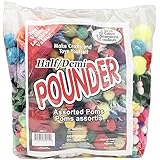 Pepperell Craft Making Assorted Pom Poms, Standard Colors, 750 Per Package