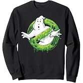 Ghostbusters Classic Slime Ghost Logo Sweatshirt