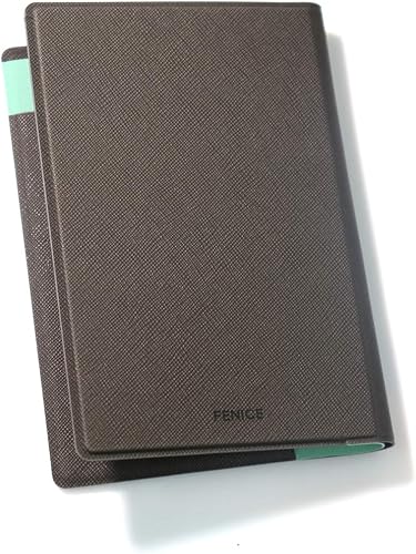 Amazon Co Jp デザイナーズ Fenice 旅行用財布 財布 Sサイズ パスポートケース カードケース 便利グッズ 薄型 Anti Skimming 二つ折り 長寿命 耐摩耗 男女兼用 Puレザー 紙幣 カード 旅行用品 旅行便利 7 5cm W 19 0cm H ダークグレー シューズ バッグ