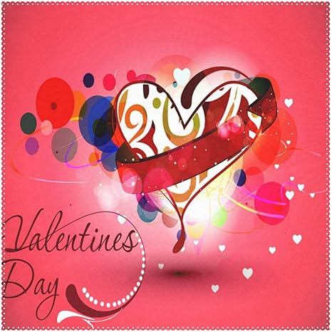 Amazon Co Jp 美しいラブ壁紙 2 ダイニングテーブル用正方形プレースマット 耐熱性 洗濯可能 ポリエステル キッチンテーブルマット 1 Piece Gp122c136s194 ホーム キッチン