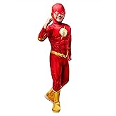 Rubies DC Comics Superheroes: The Flash Costume for Kids, Boy's Small