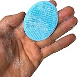 MMSGA Silicone Face Scrubbers Exfoliator Brush 3 Pack Baby Bath Facial Cleansing view 4