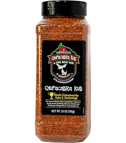 Amazon.com : 2 Gringos Chupacabra Brisket Magic Seasoning, 25