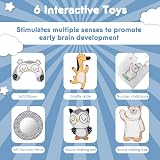 MomTend Baby Play Mat Activity Gym with 5 Detachable Toys 0-36 Months view 2