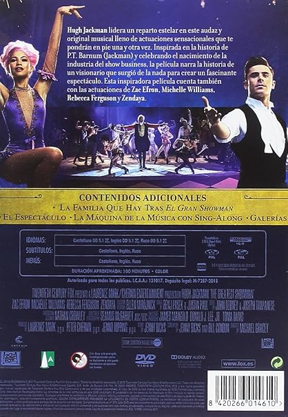 el gran showman amazon prime