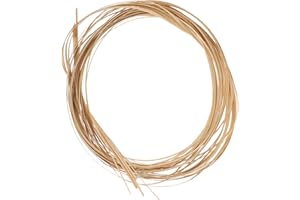 KONTONTY Bendable Bamboo Strips for Basket Weaving with 7 Strips, Reliable Craft Material for DIY Basket