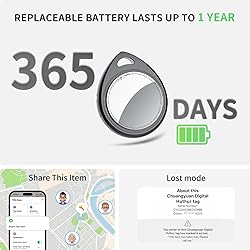 Tracker Tags-2 Pack Deep Black, 5.3 Bluetooth