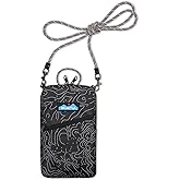 KAVU Essential Case Zip Crossbody Wallet with Rope