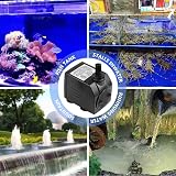 BARST 1100L/H Submersible Water Pump Ultra Quiet with 4 Suction Cups 3 Nozzles view 3