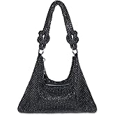 Clutch Purse for Women,Sparkly Rhinestone Evening Bag Wedding & Party Accessories,Handbag Fits Phone,Wallet & Lipstick