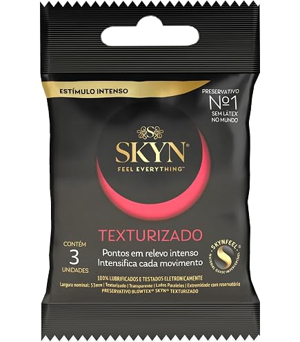 アクセサリー Sky 34com SKYN Preservativo Sexy Cherry Multicor 3 Unidades | Amazon.com.br
