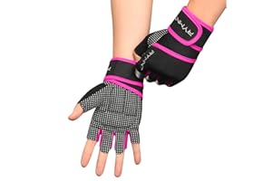RYMNT Workout Gloves with Wrist Wrap Support, Weight Lifting Gloves with Full Palm Protection & Extra Grip for Men Women Gym Exercise, Fitness, Weightlifting, Pull ups