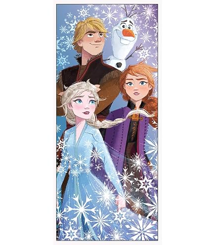 Olaf Frozen Adventure Tela, Multicolore, 60 x 80 cm-60 x 80 cm