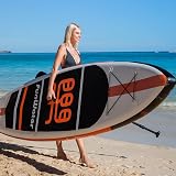 FunWater 11ft Inflatable SUP Paddle Board with Pump Fin Leash Bag view 8