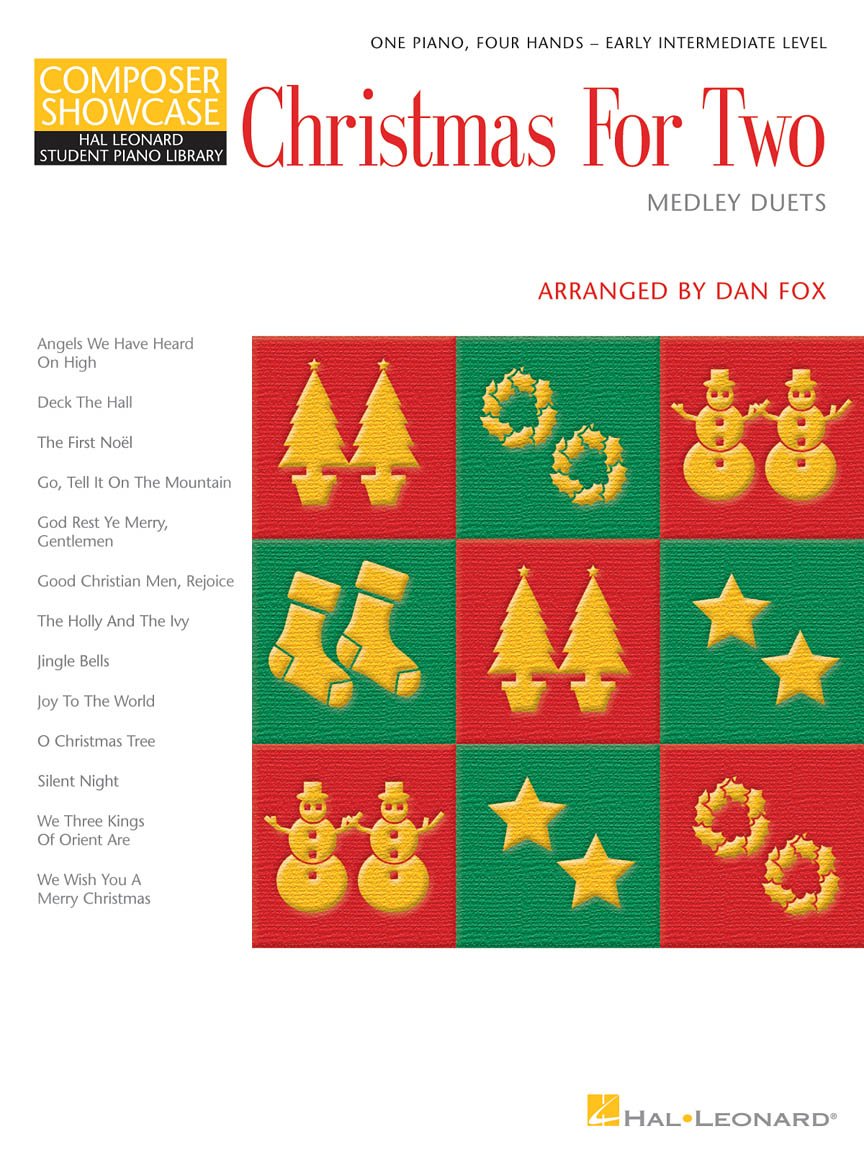 Christmas for Two - Medley Duets. Piano 4 Hands.: Composer Showcase Series 1 Piano, 4 Hands