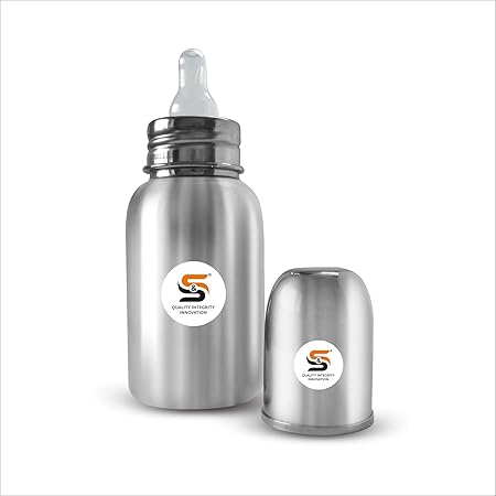 stainless steel feeding bottle 250ml